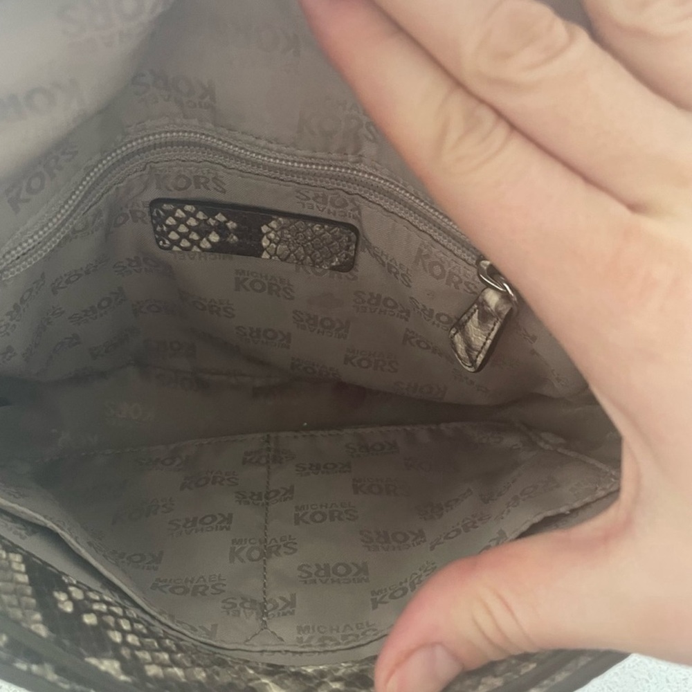 Michael Kors Python Print Crossbody Bag - image 4